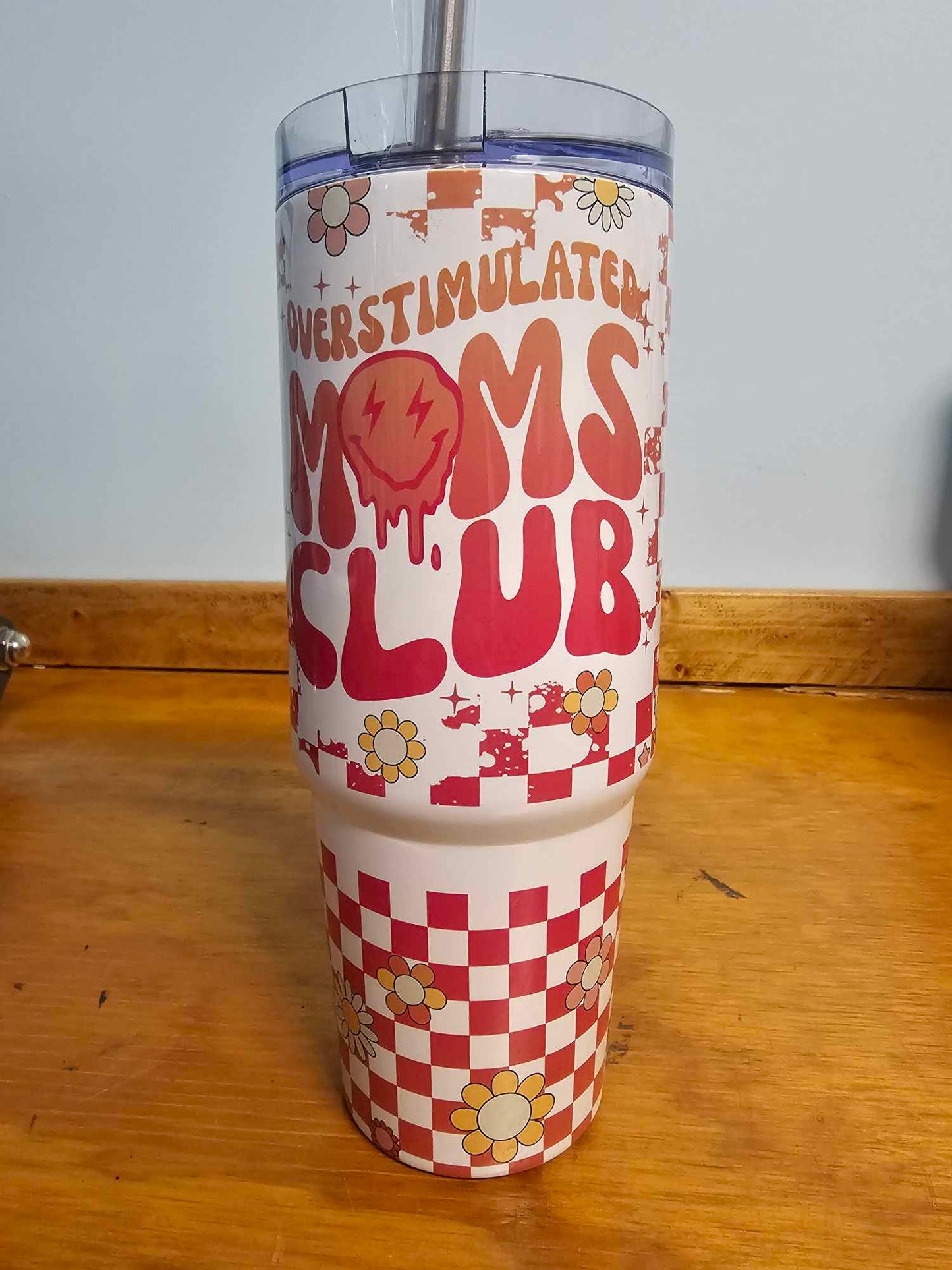 Overstimulated Mom 30 oz tumbler