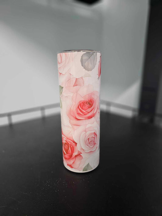 Pink rose 20 oz