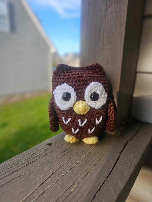 Owl Crochet Plushie