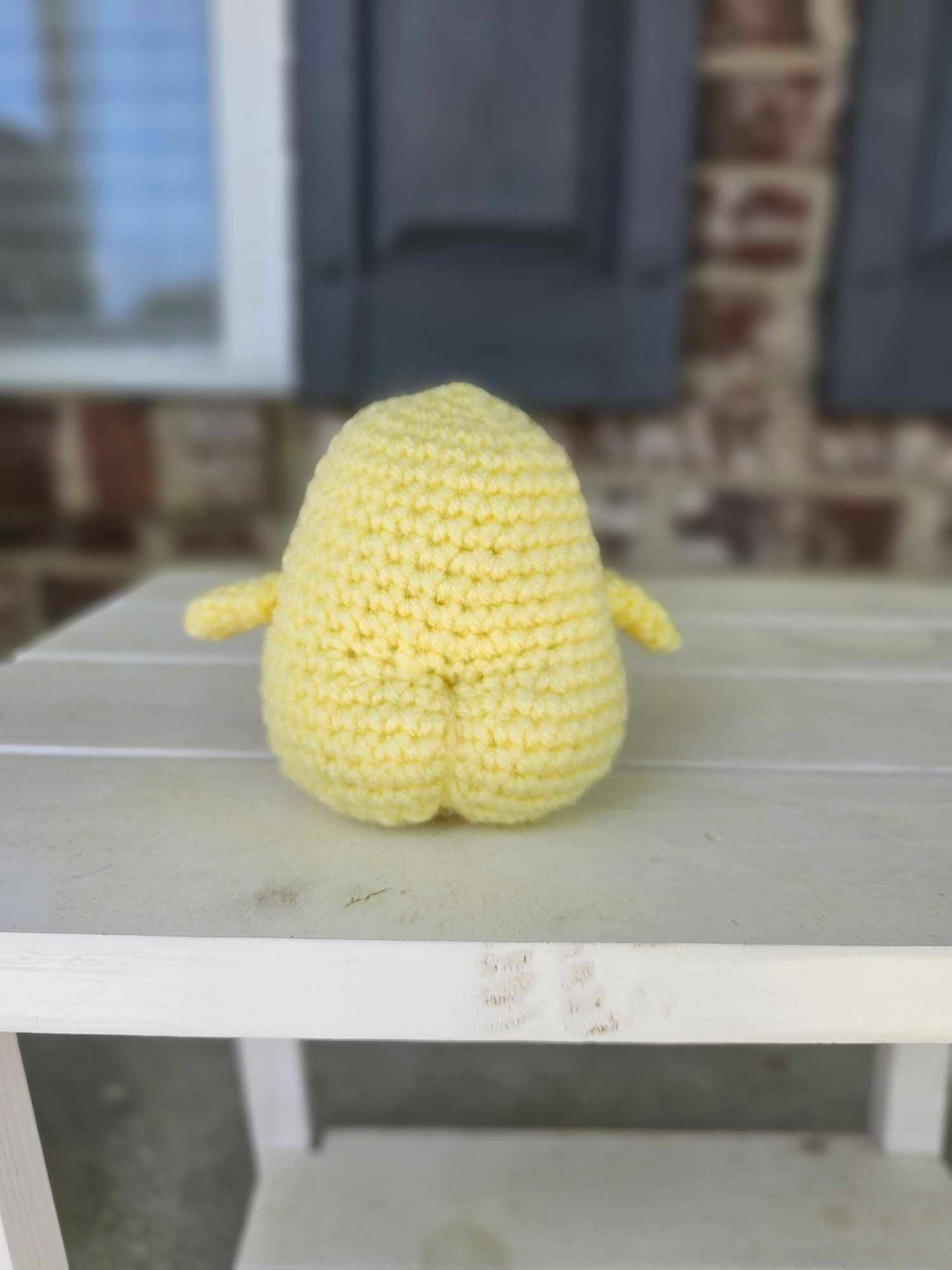 Cheeky Chick Crochet Plushie