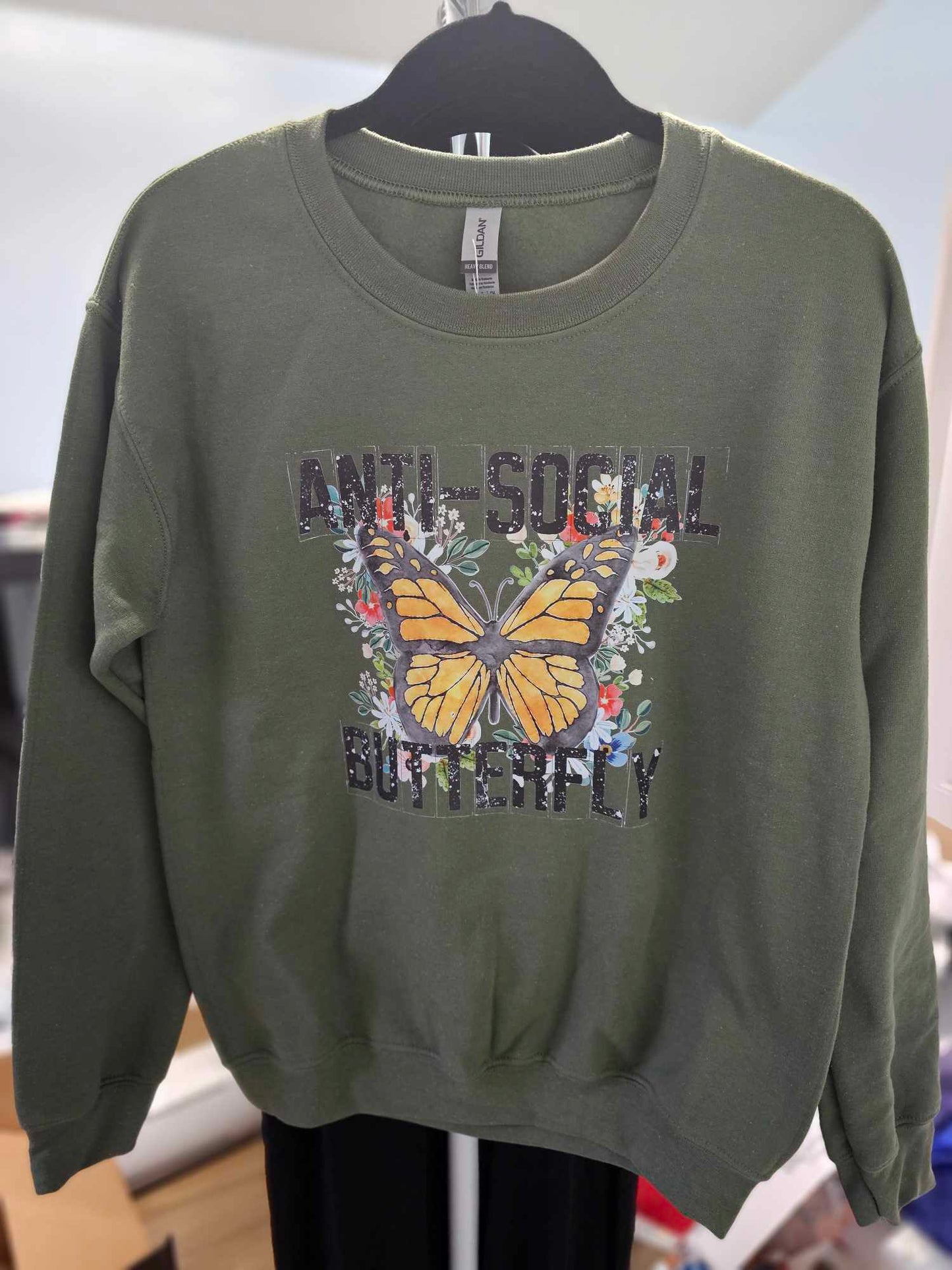 Antisocial Butterfly Crewneck