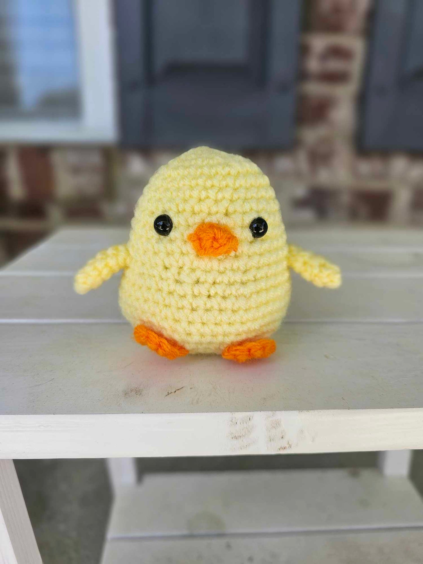 Cheeky Chick Crochet Plushie