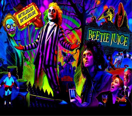 Neon Beetlejuice