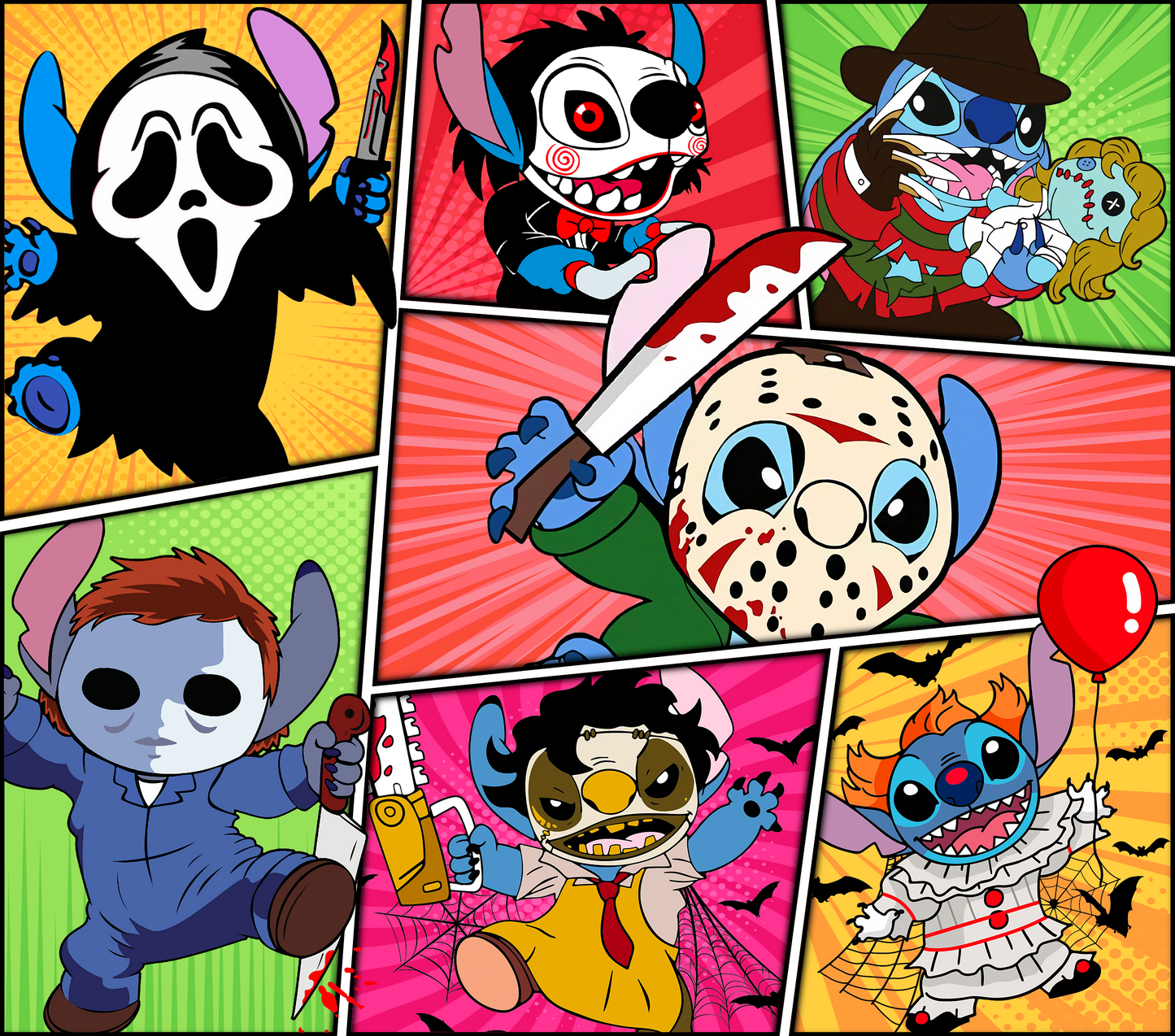 Stitch Horror Characters