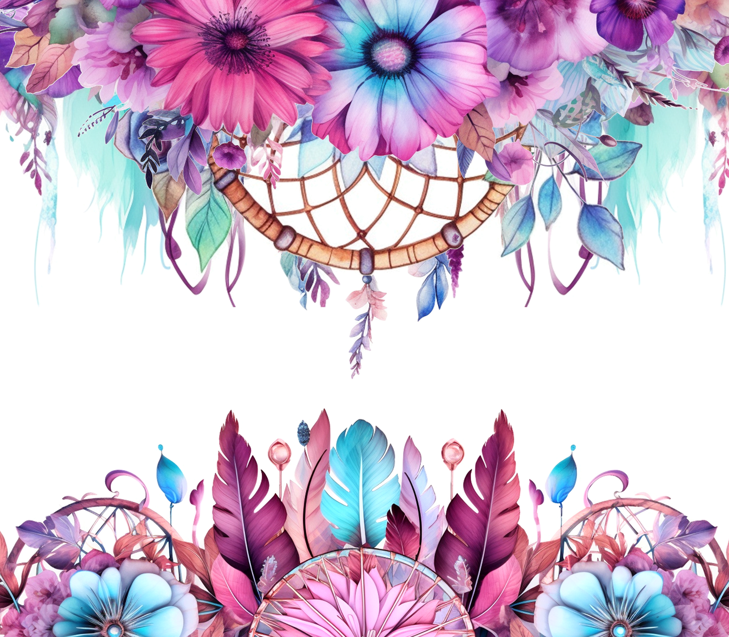 Floral Dream Catcher