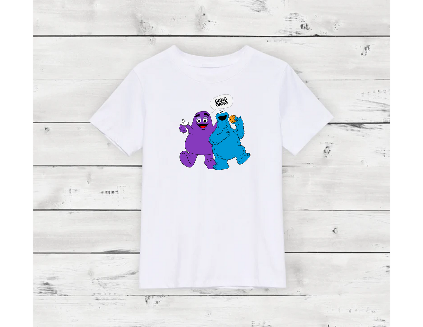 Cookie & Grimace Merch T