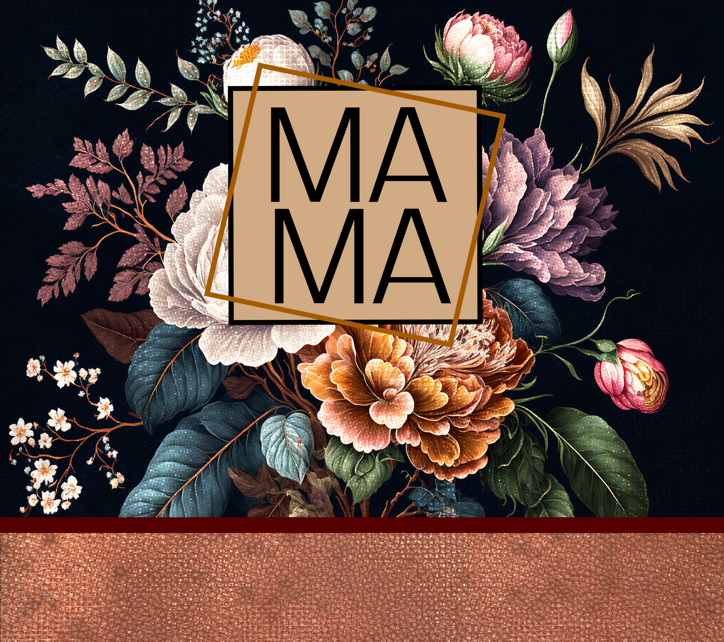 Mama Dark Floral