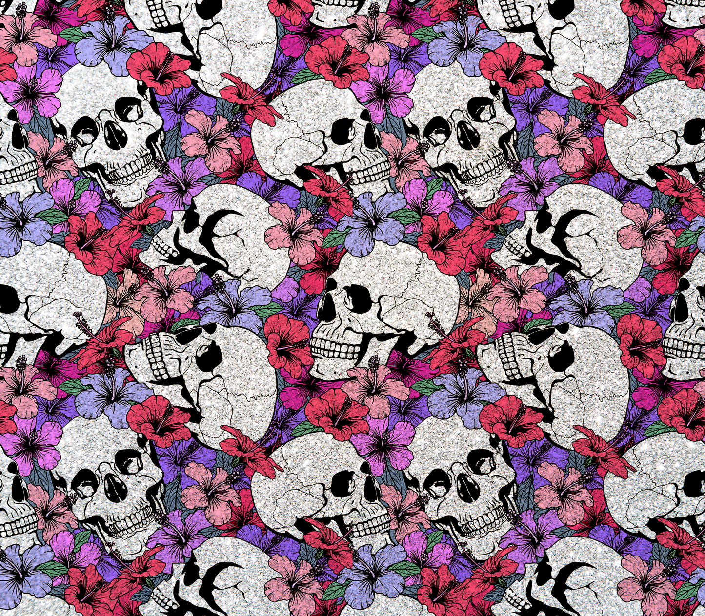 Floral Skulls