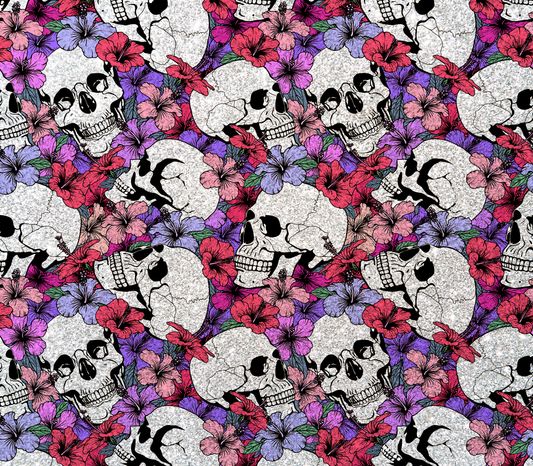 Floral Skulls