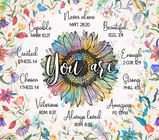 You Are, Verses