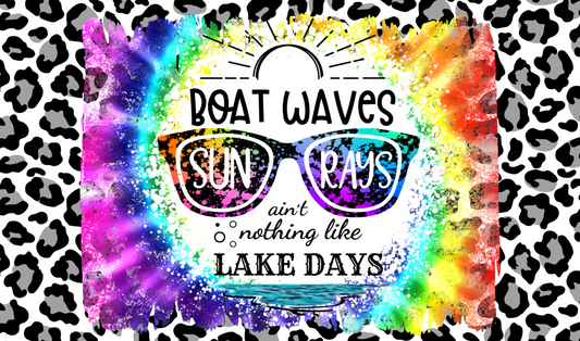 Boat Waves & Lake Days